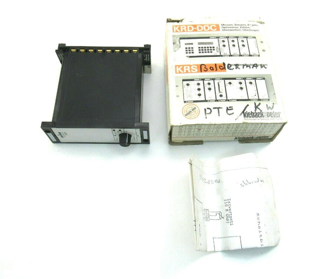 KIEBACK&PETER KDU KRS SYSTEM STELLUNGSREGLER New