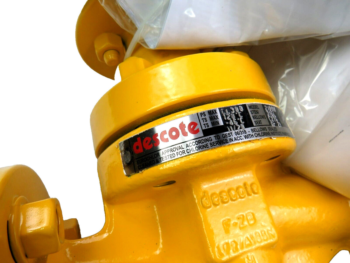 DESCOTE  2100B 1" 300# SEALED GLOBE VALVE   New