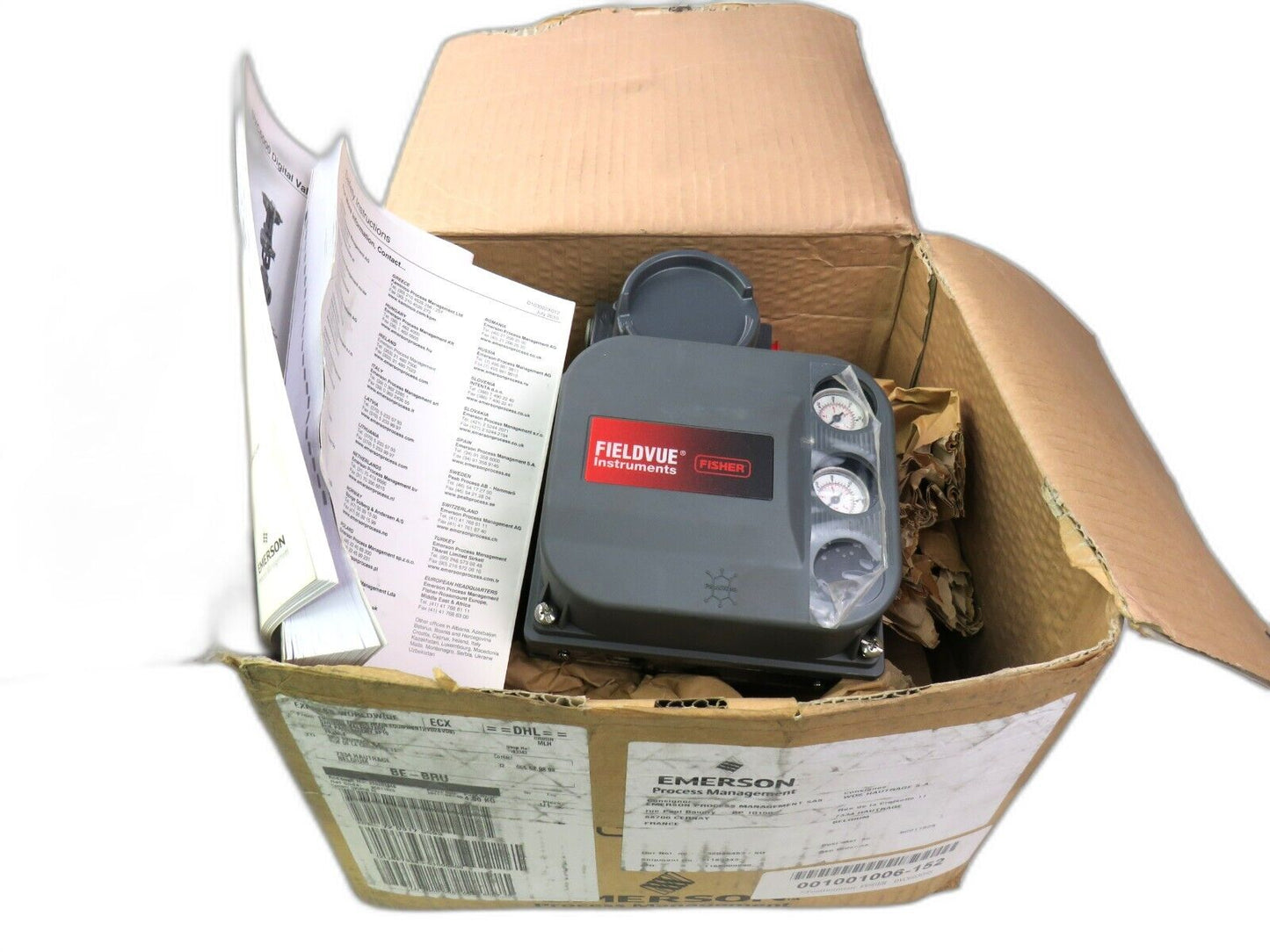 FISHER DVC6030 Fieldvue Electro-pneumatic Valve Positioner 30v-dc    New