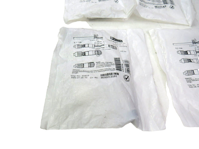 PHOENIX CONTACT  SACC-M12FS-4SC Sh  1513279  lot of 6pcs  New