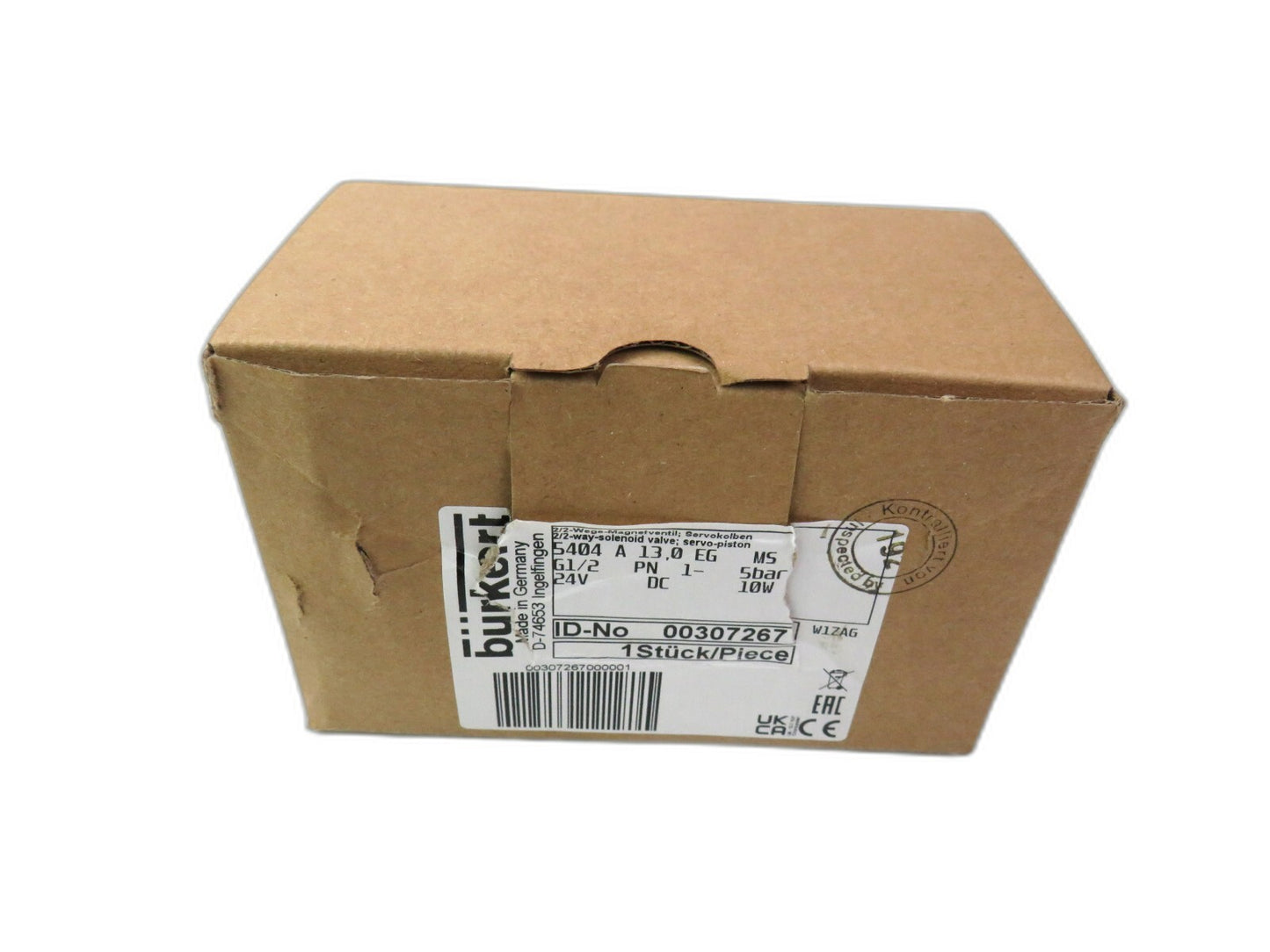 BURKERT 5404 A 13,0 EG MS 00307267    New