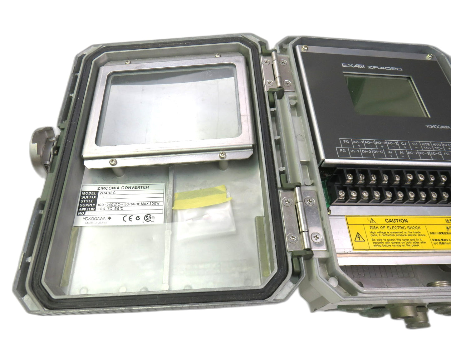 YOKOGAWA  ZR402G-M-E-E-A EXAxt Zerconia Converter Module