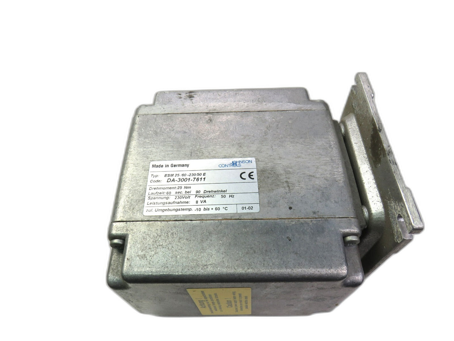 JOHNSON CONTROLS  DA-3001-7611 ESM 25/60-230/50 E 230V 8VA  MOTOR