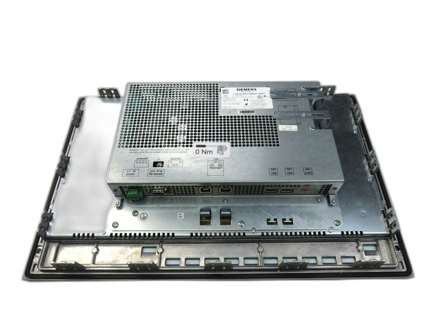 SIEMENS MP 377 PANEL 6AV6 644-0BA01-2AX1 6AV6644-0BA01-2AX1
