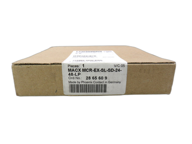 PHOENIX CONTACT   2865609 MACX MCR-EX-SL-SD-24-48-LP   New