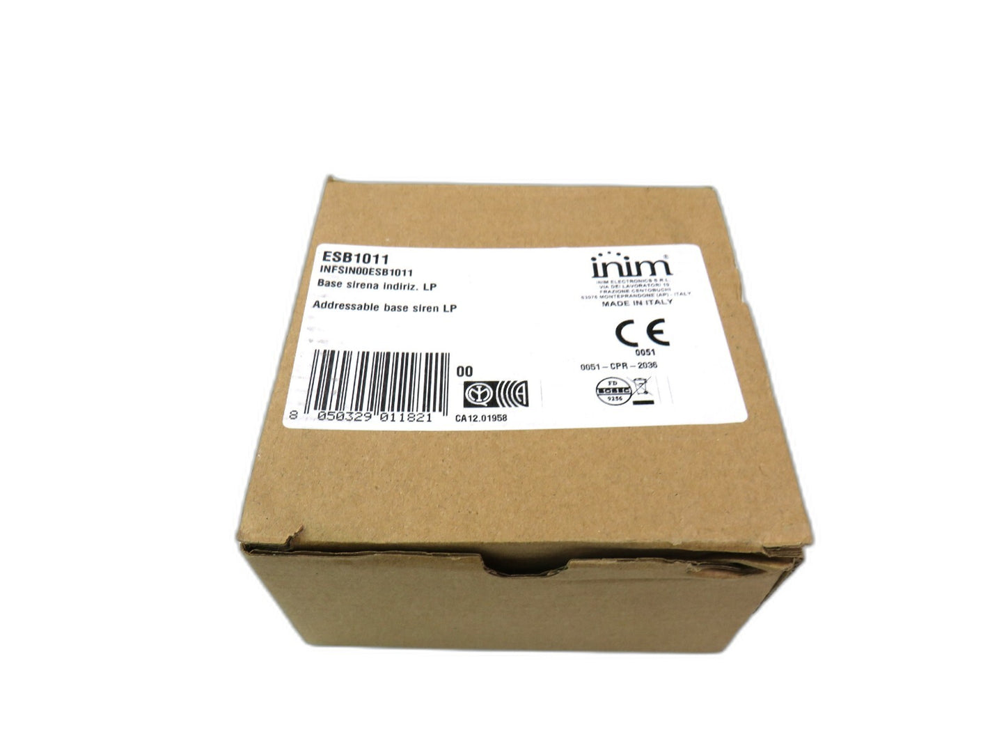 INIM  ESB1011 BASE SIRENA SIREN LP INFSIN00ESB1011    New