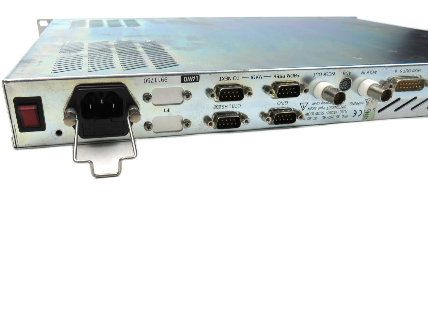LAWO  AES3 INPUT/OUTPUT