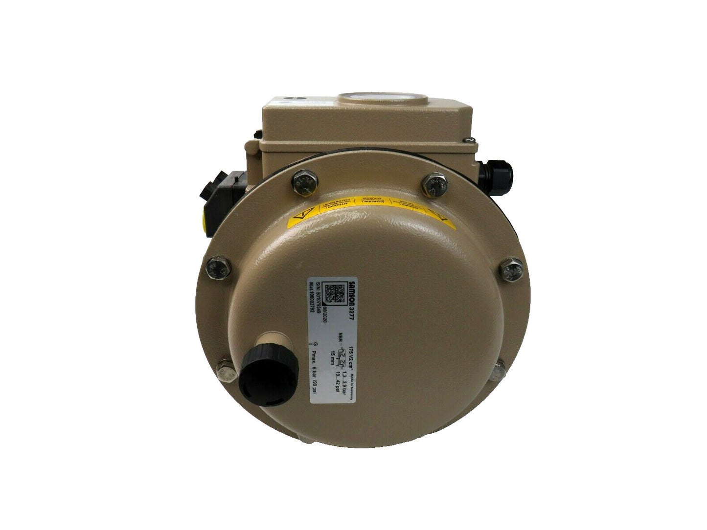 SAMSON 3241-7 CF8M + 3730-3 + 3277 175 V2 CM² + 3241 NPS: 1 1/2" CL150   New