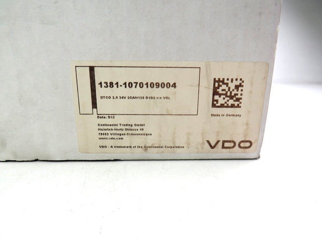 CONTINENTAL AUTOMOTIVE 1381.1070109004 S VDO 1381   New