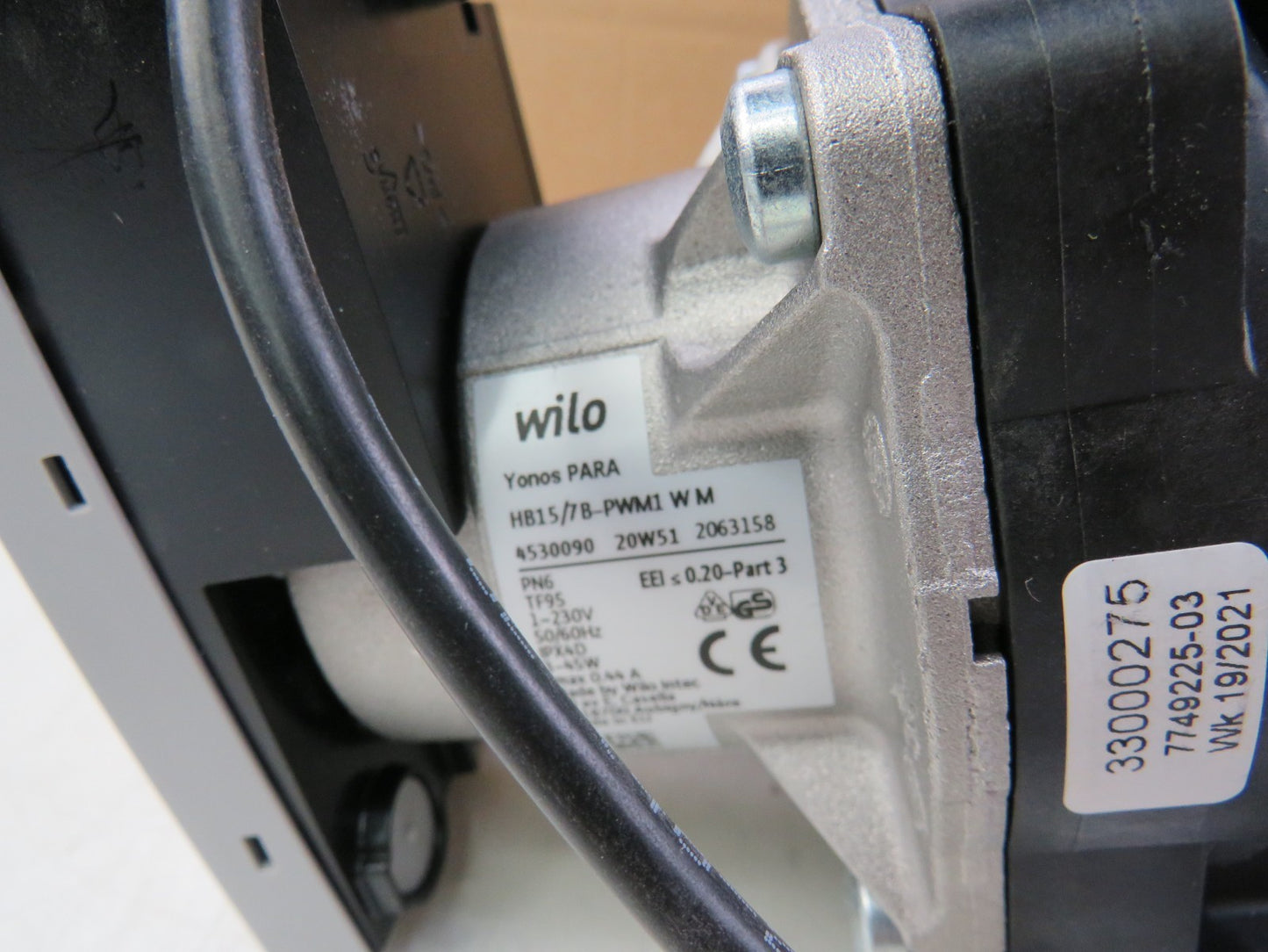 Remeha 7754042 7657850  4530090 WILO HB15/7B-PWM1 W M New