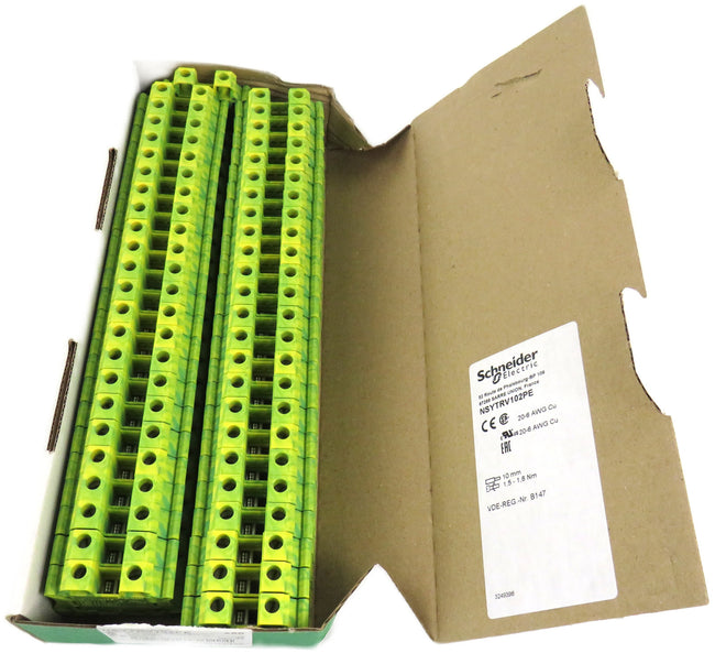 Schneider nsytrv102pe Screw Ground Terminal    Lot of 48