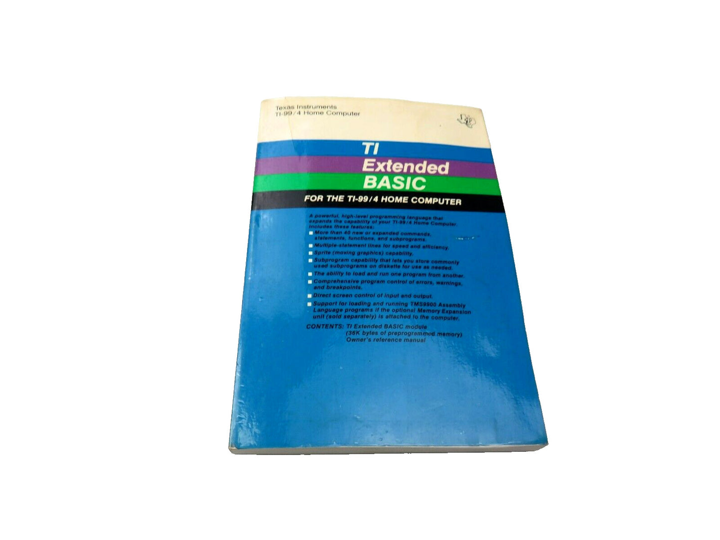 TEXAS INSTRUMENTS TI-99/4A