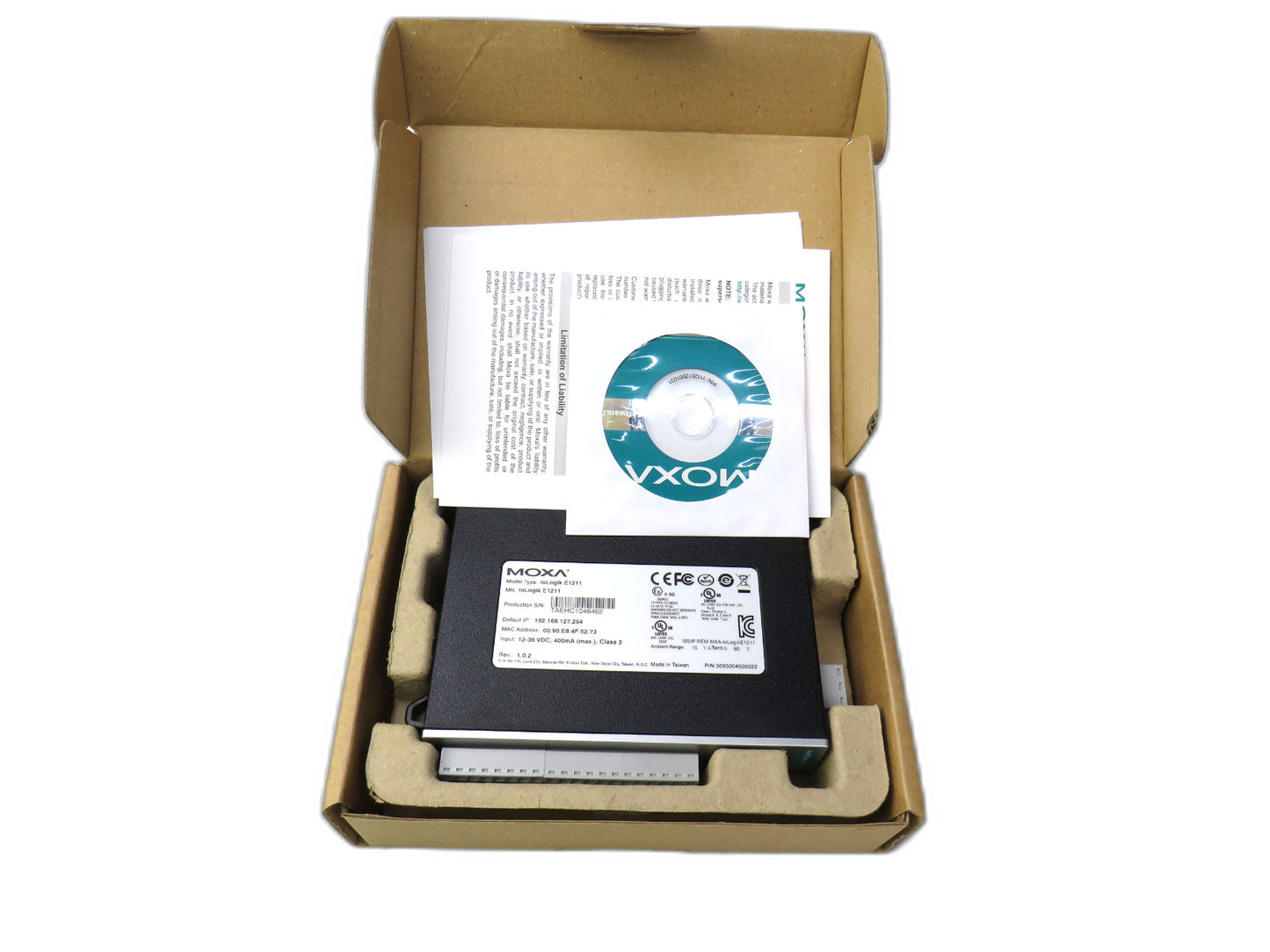 MOXA E1211 V1.0.1    New