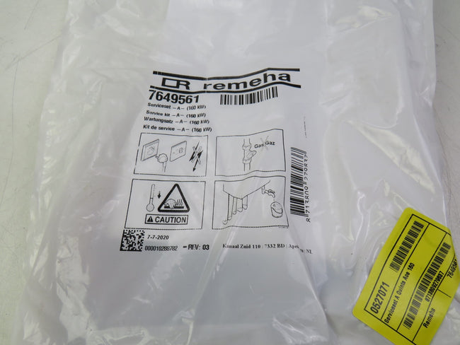 Remeha 7649561 Service Kit A New