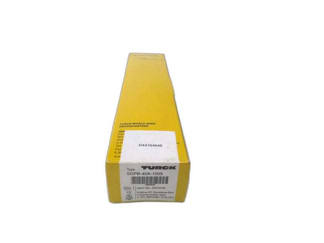 TURCK SDPB-40A-1005    New