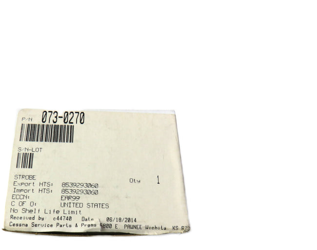 CESSNA 073-0270     New