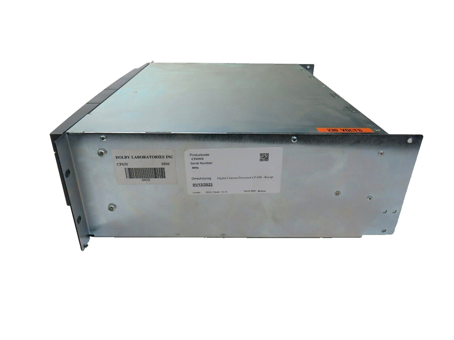 DOLBY CP650 CP 650 DIGITAL CINEMA PROCESSOR Cat No 773 Installed