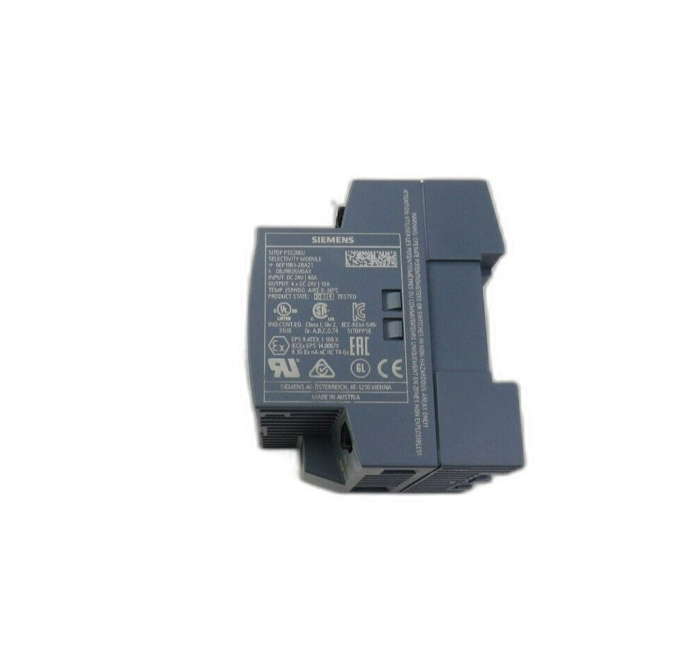 SIEMENS 6EP1961-2BA21 SITOP PSE200U Selectivity Module