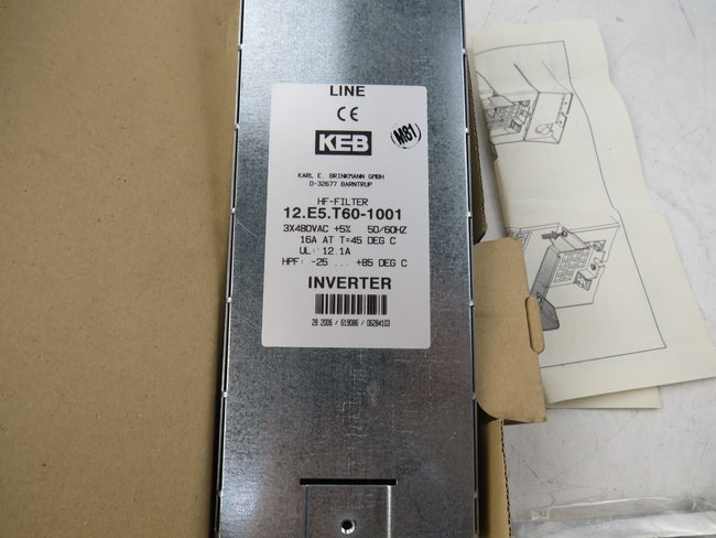 KEB  12.E5.T60-1001 10.U5.B0B-3000 10.U5.BOB-3000   New