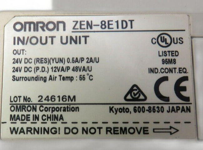 Omron ZEN-8E1DT DC12-24V