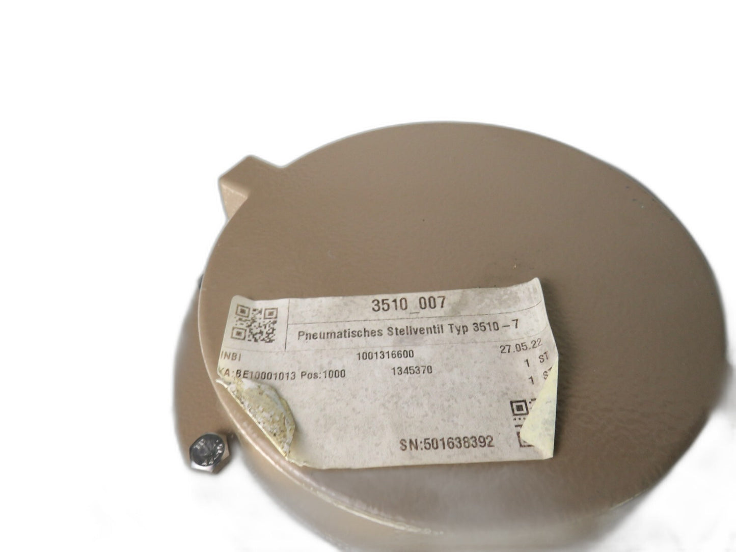 SAMSON  3510-7 3510_007 + 3277 + 3510 +3730-3 + 4708-5352020100000 valve    New