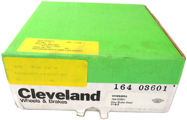 CLEVELAND P0164-03601 164-36A ARKER wheels & brakes disc brake steel     New
