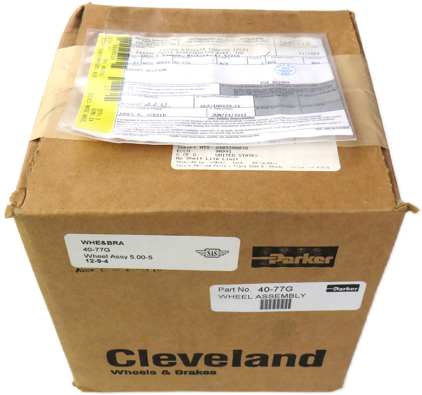 CLEVELAND 40-77G  NOSE WHEEL ASSY ASSEMBLY     New