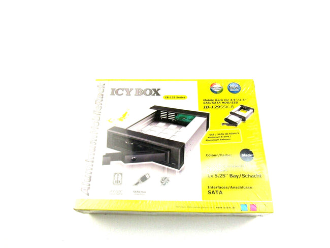ICY BOX IB-129SSK-B ICYBOX IB129 SATA 1x 2.5" Black    New