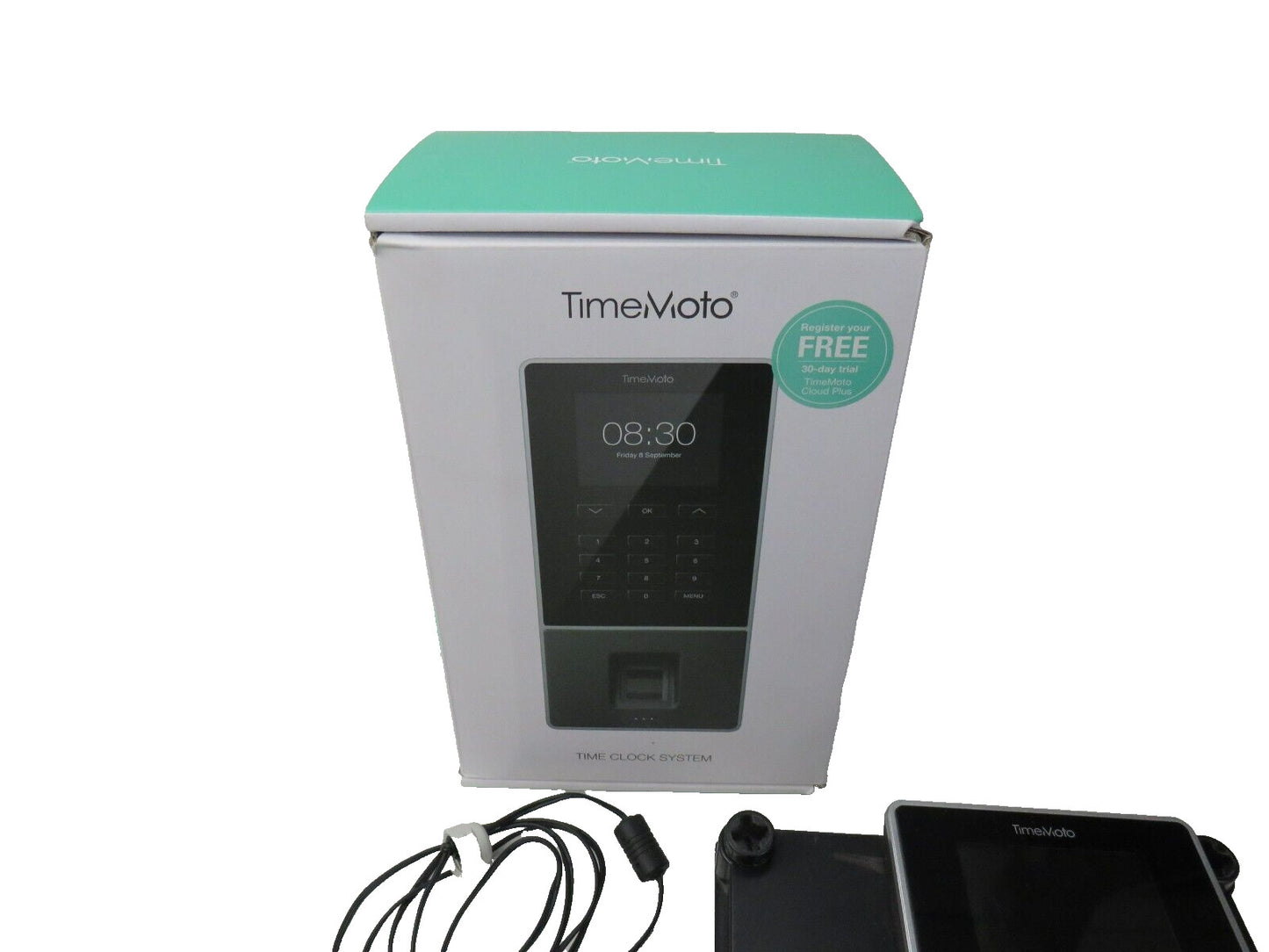Timemoto  TM-626  Employee Time Clock (Fingerprint/RFID Badge /PIN)
