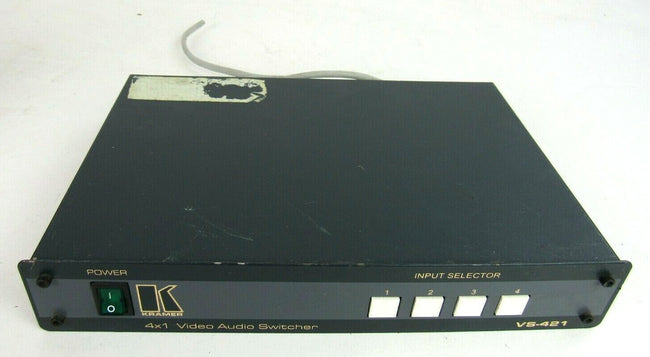 Kramer 4X1 Video/Audio Switcher VS-421