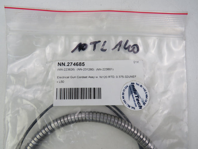 NORDSON 274685 223826 231280 223801 ELECTRICAL GUN CORDSET ASSY   New
