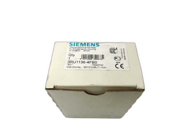 SIEMENS  3RU1136-4FB0    New