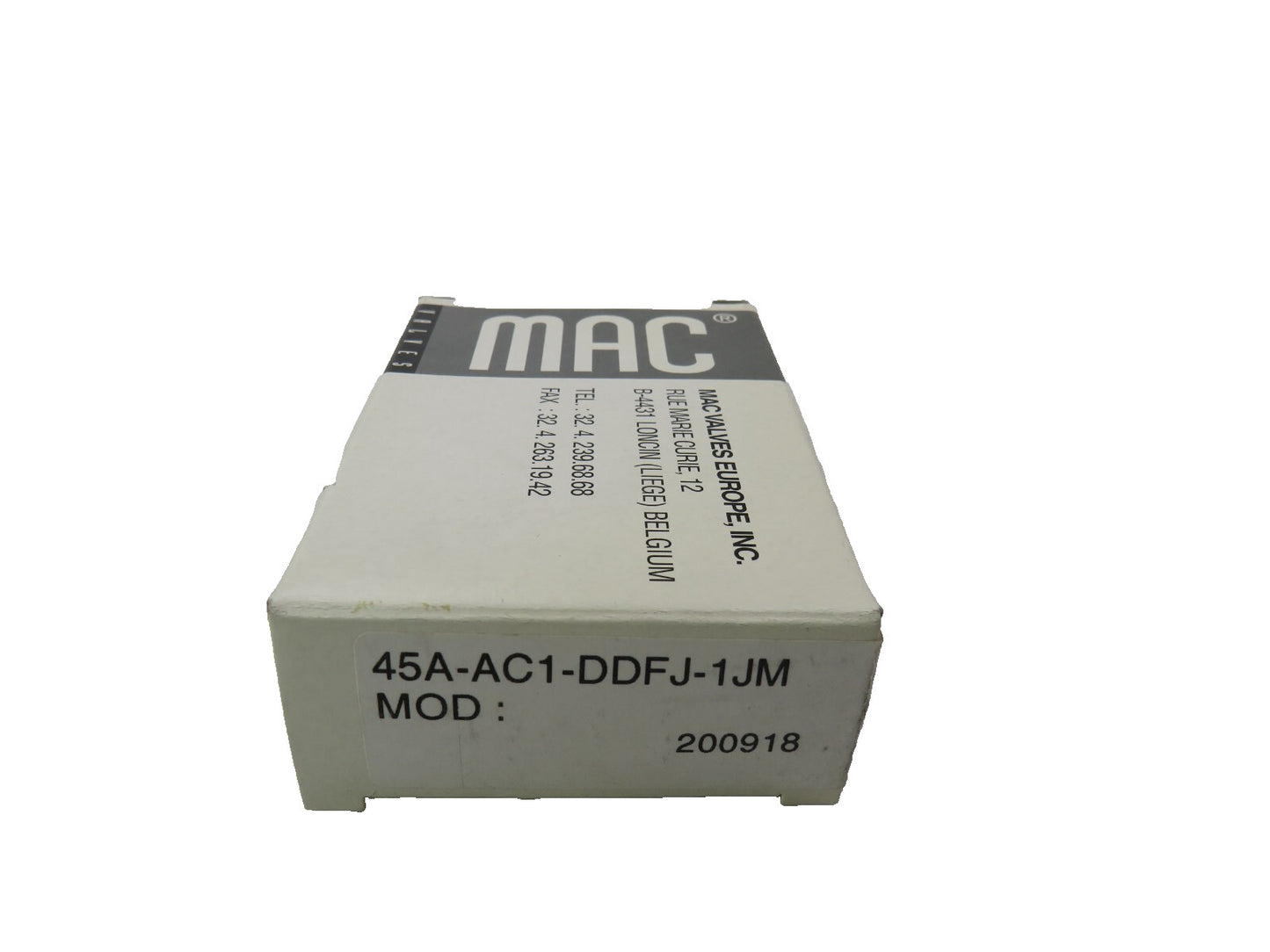 MAC 45A-AC1-DDFJ-1JM    New