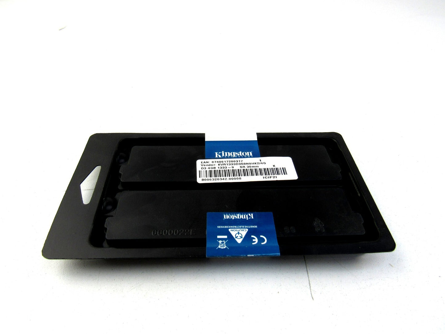 Kingston KVR1333D3S8N9HK2/4G Pair    New