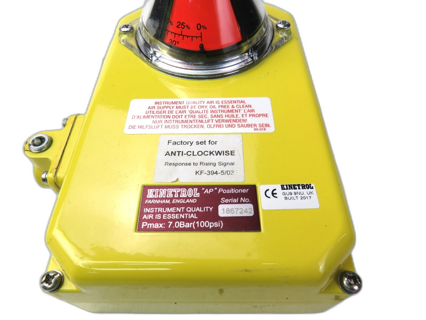 KINETROL KF394-5/03 AP Positioner KF 394-5/03    New