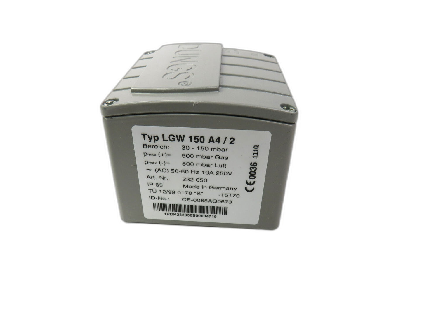 DUNGS  LGW 150 A4/2 LGW150A4/2 Air pressure switch Air pressure switch   New