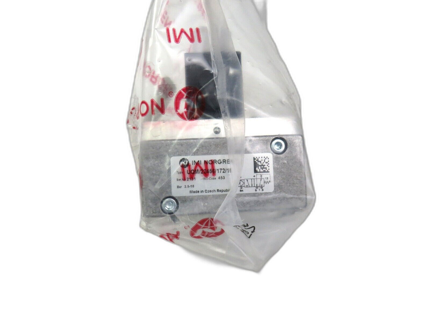 IMI NORGREN UQM/22456/172/16 SINGLE SOLENOID VALVE  Platinum Interna    New