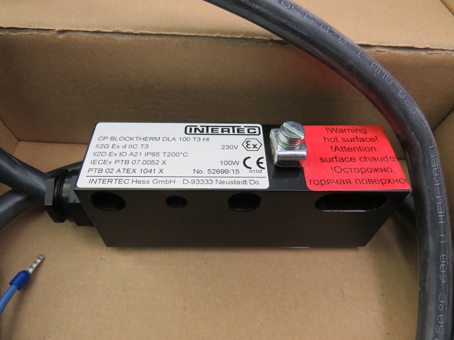 INTERTEC CP BLOCKTHERM DLA 100 T3 HI HAMM-0001    New