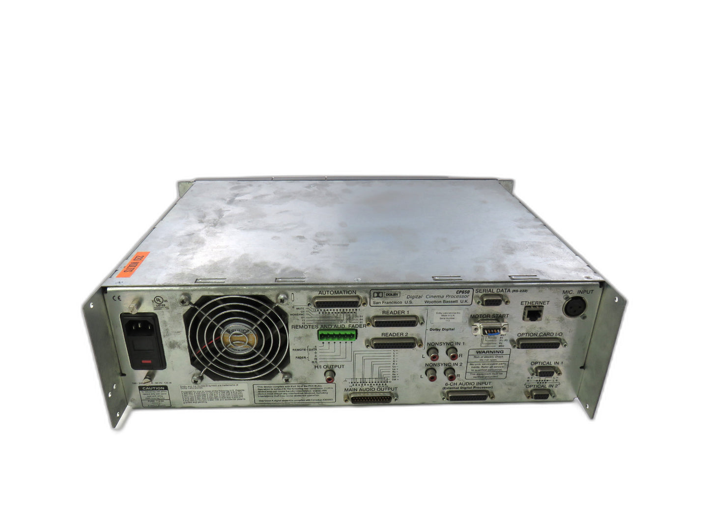 DOLBY  CP650 DIGITAL CINEMA PROCESSOR