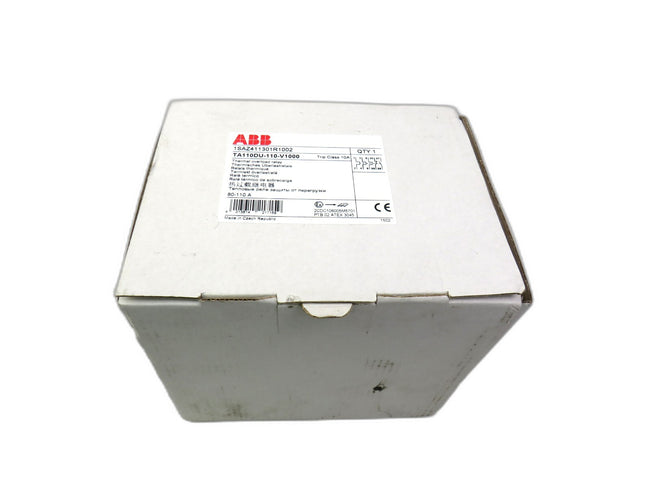 ABB TA110 DU-110 80A-110A Thermal Overload Relay 1SAZ411201R1002   New