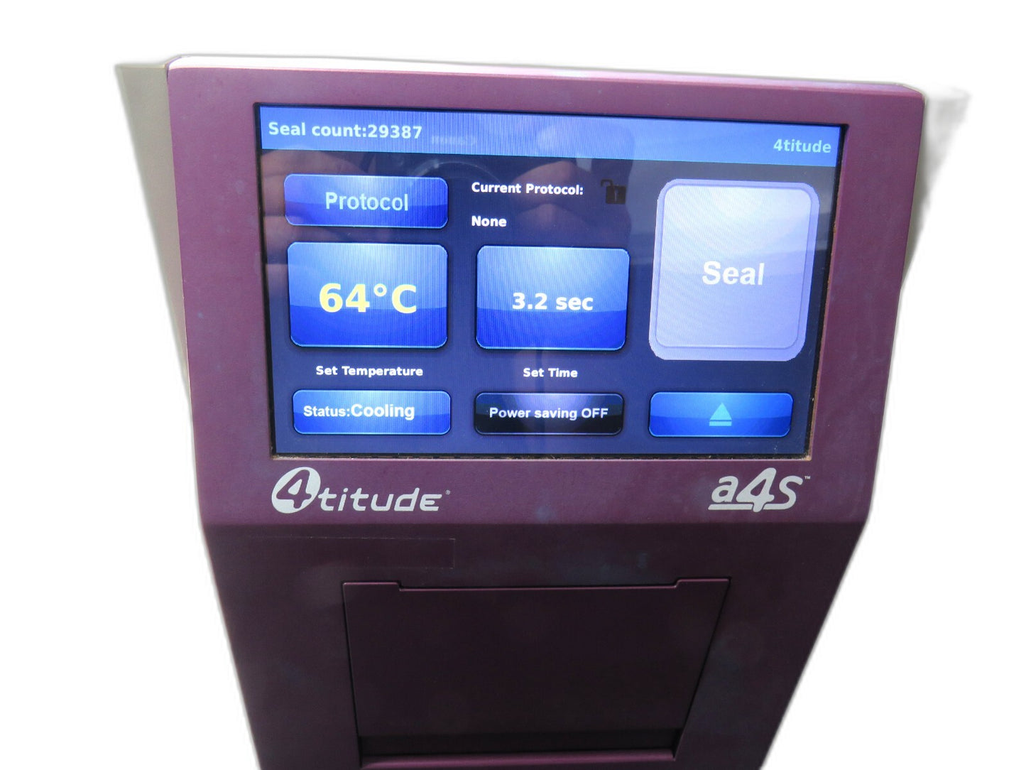 4titude  A4S 4ti-0665 Automatic Heat Sealer with Seal Loading Tool