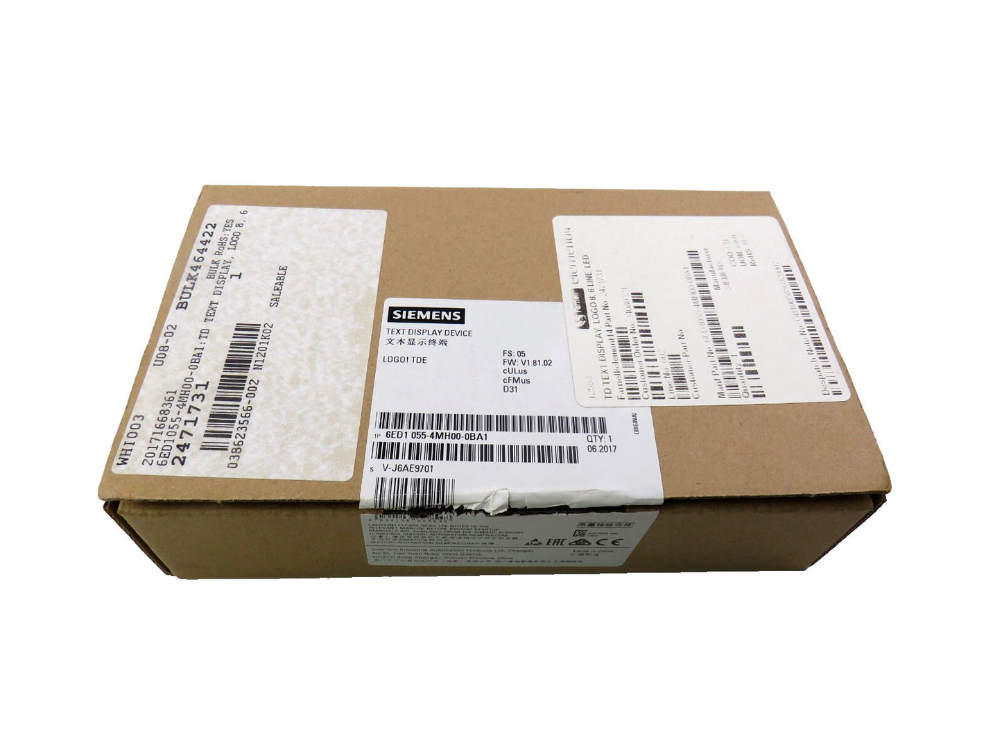 SIEMENS  6ED1 055-4MH00-0BA1 6ED1055-4MH00-0BA1   New