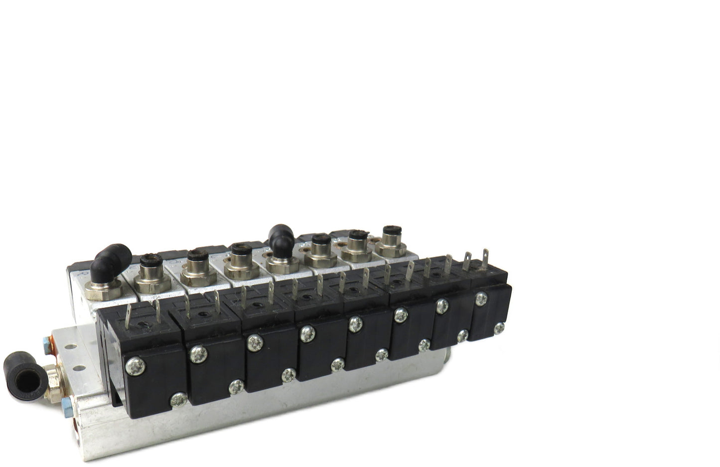 FESTO  prs-me-1/8-8 33411 + 8 PIECES OF MEH-5/2-1/8-P-B