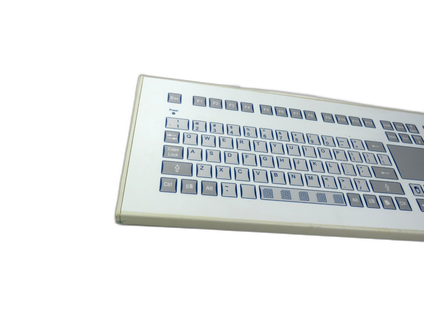 INDUKEY KS07216 industrial keyboard with mouse touch panel