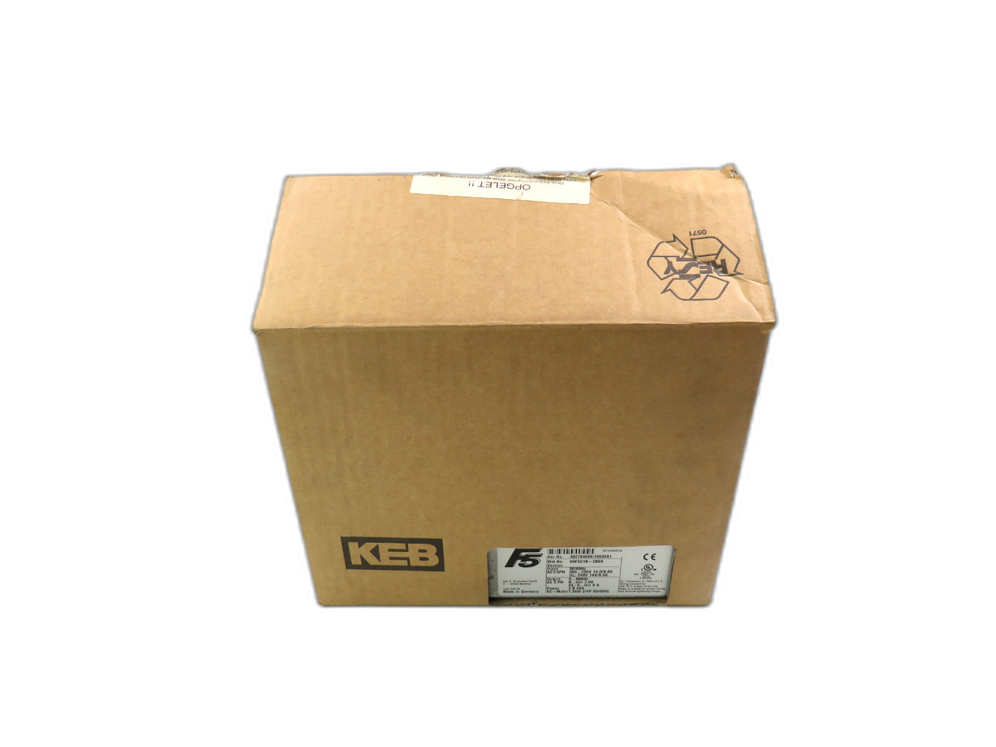 KEB COMBIVERT 09F5C1B-2B0A    New