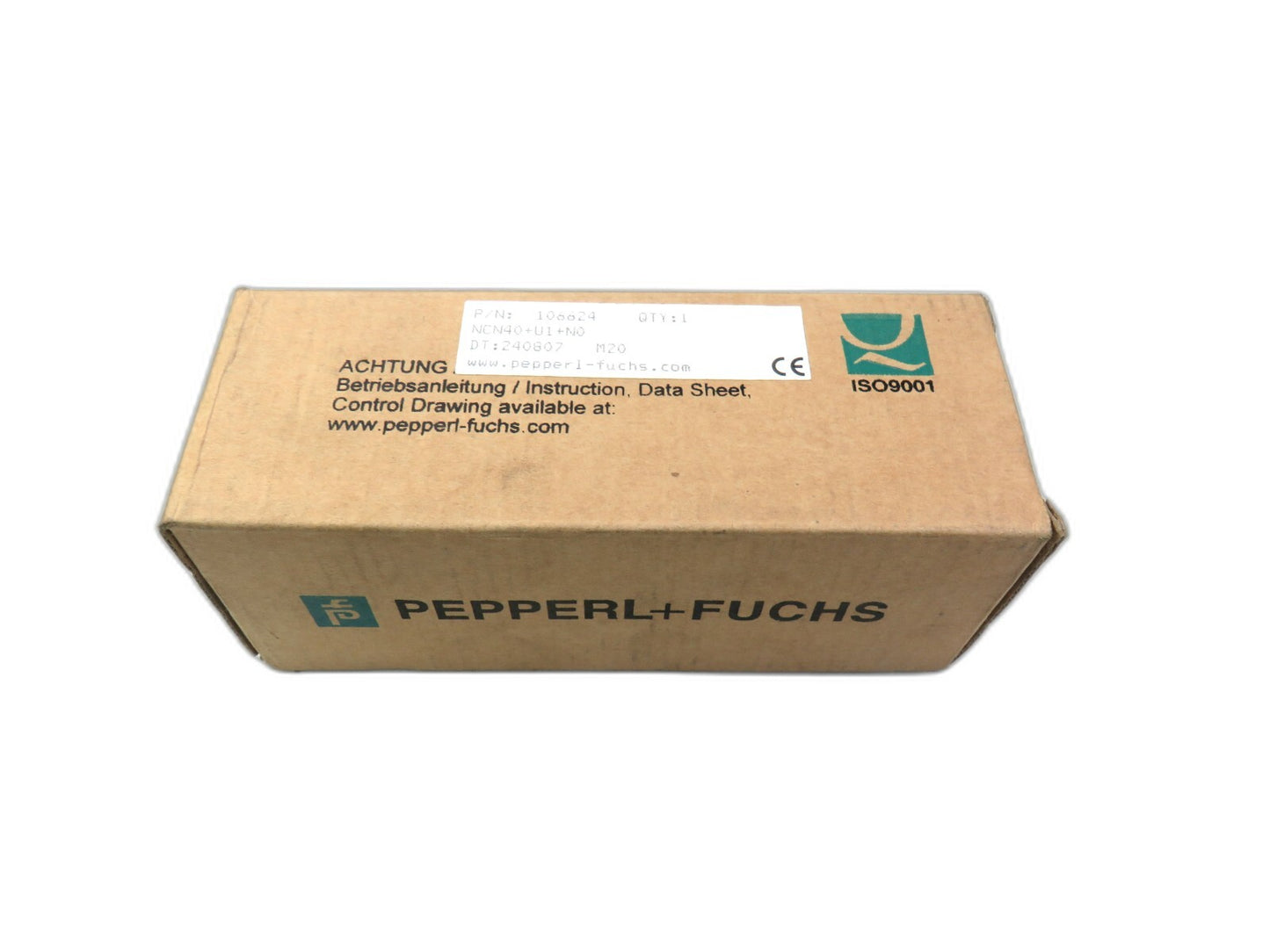 PEPPERL+FUCHS 106624 NCN40+U1+N0 INDUCTIVE SENSOR   New