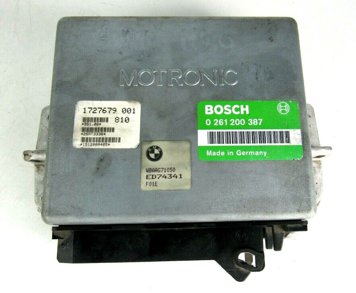 Engine control unit Bosch BMW MOTOR/ 0261200387 /0 261 200 387/1 727 679