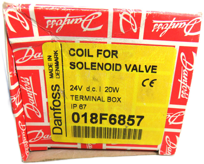 Danfoss 018F6857 COIL FOR SOLENOID VALVE    New