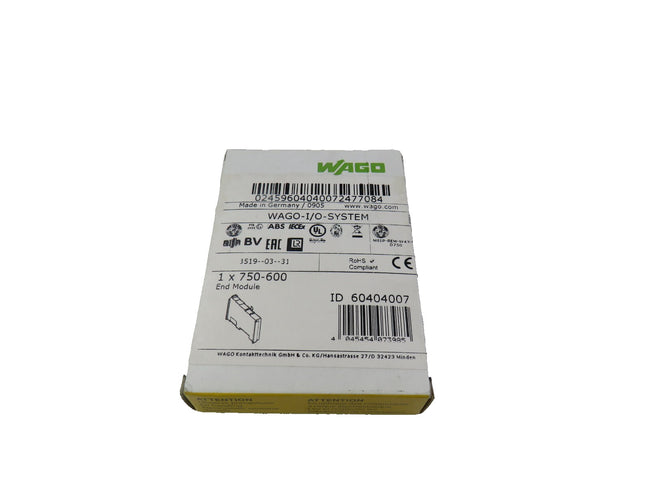 WAGO 750-600    New