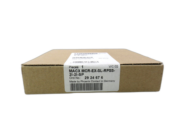 PHOENIX CONTACT    2924676 MACX MCR-EX-SL-RPSSI-2I-2I-SP   New